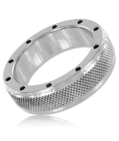 METALHARD ANILLO METAL PARA PENE Y TESTICULOS 40MM