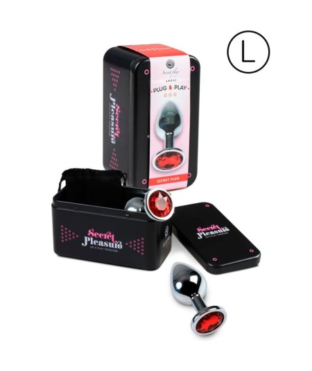 SECRETPLAY PLUG ANAL ROJO L