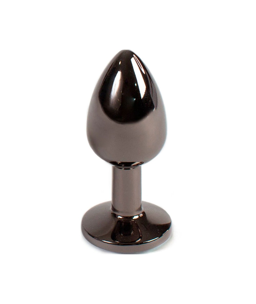 SECRET PLAY - GUNMETAL BUTT PLUG TALLA S 7 CM