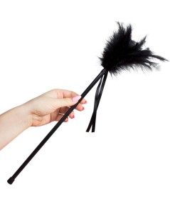 SECRETPLAY PLUMERO PLUMAS NEGRO 40CM