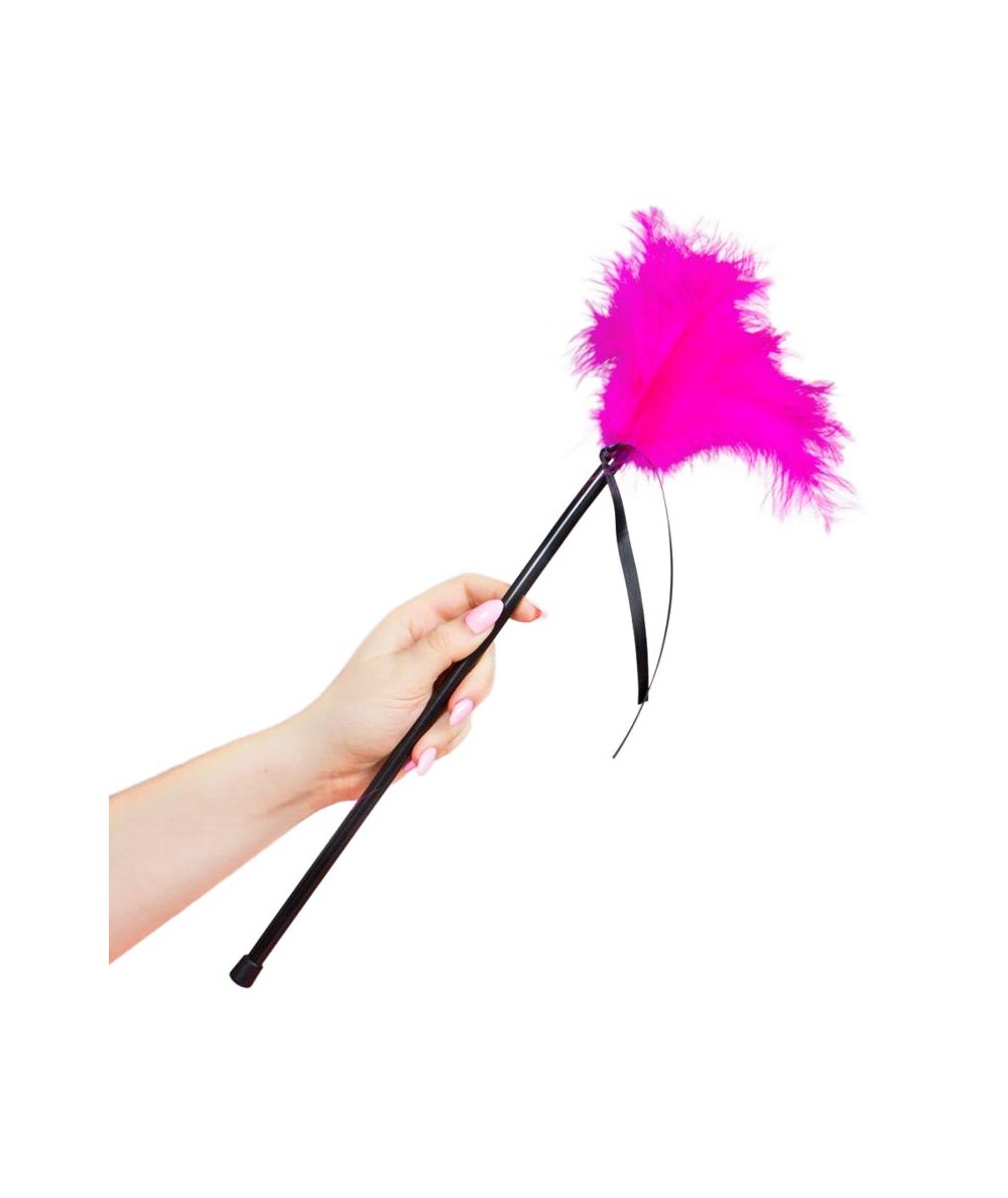 SECRETPLAY PLUMERO PLUMAS ROSA 40CM