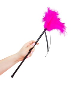 SECRETPLAY PLUMERO PLUMAS ROSA 40CM