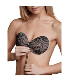 BYE BRA SUJETADOR ADHESIVO CON ENTRELAZADO Y BORDADOS TALLA A