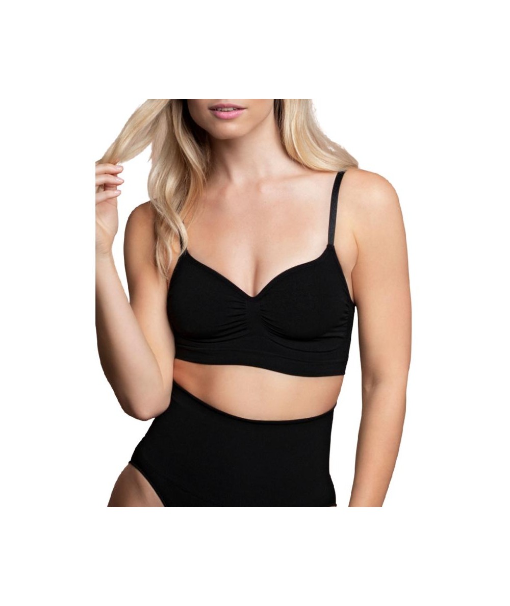 BYE BRA SUJETADOR SIN COSTURAS MEDIUM CONTROL NEGRO S