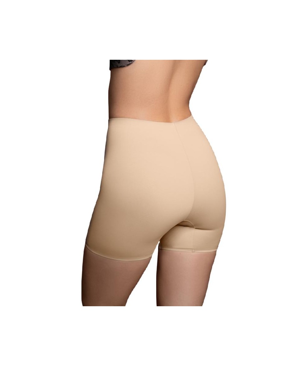 BYE BRA SHORTS LIGEROS BEIGE - S