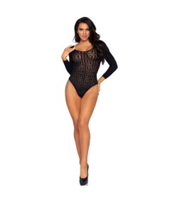 LEG AVENUE TEDDY DISEÑO MOSAICO TALLA UNICA