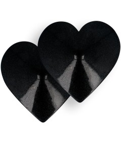 COQUETTE CHIC DESIRE CUBRE PEZONES - CORAZONES NEGROS