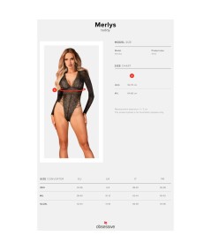 OBSESSIVE - MERLYS TEDDY XS/S