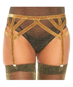 LEG AVENUE LIGUERO LUREX DORADO TALLA UNICA