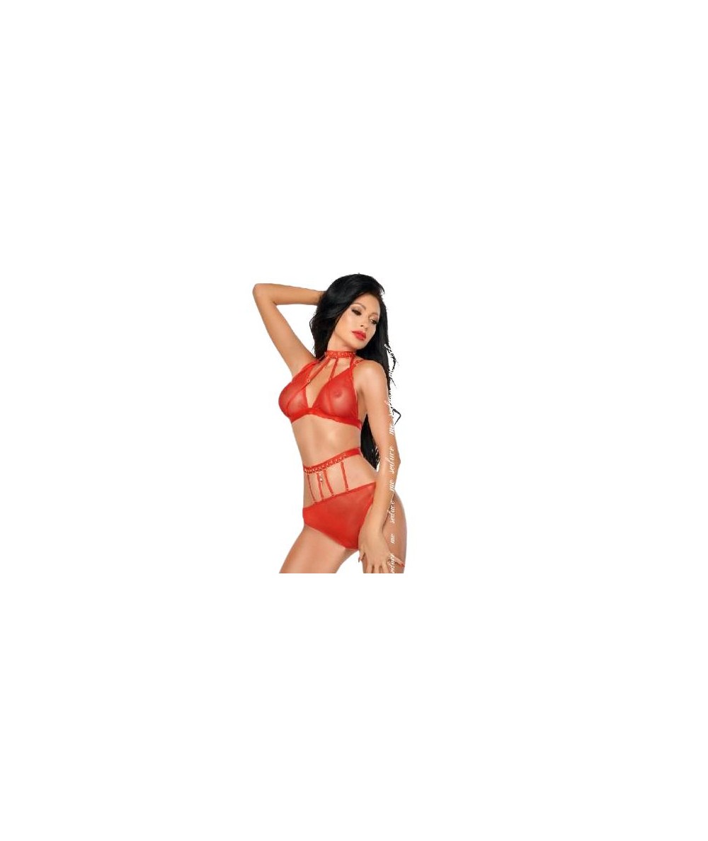 ME-SEDUCE DOTTY SET DOS PIEZAS ROJO L/XL