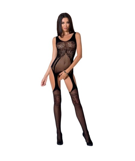 PASSION WOMAN BS061 BODYSTOCKING NEGRO TALLA UNICA