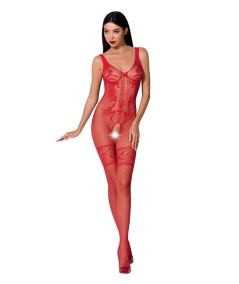 PASSION WOMAN BS069 BODYSTOCKING ROJO TALLA UNICA