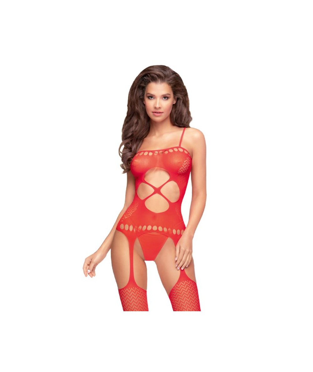 PENTHOUSE HOT NIGHTFALL BODYSTOCKING ROJO XL