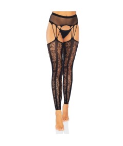 LEG AVENUE MEDIAS SIN PIE CON LIGUERO TALLA UNICA