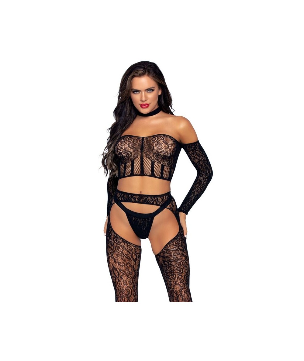 LEG AVENUE SET TRES PIEZAS TALLA UNICA