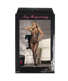 QUEEN LINGERING BODYSTOCKING CUELLO HALTER Y ESPALDA ABIERTA S-L