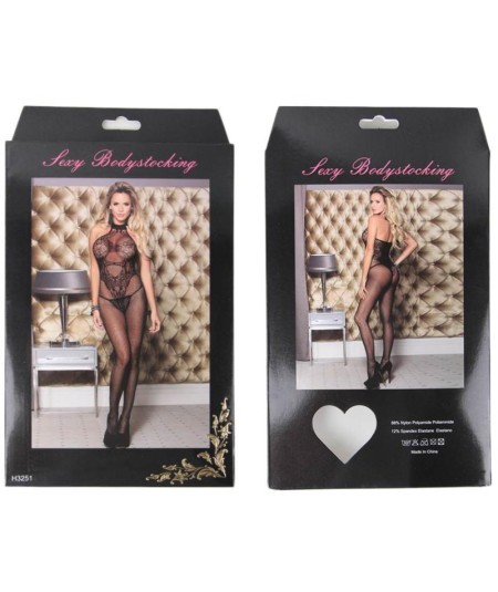 QUEEN LINGERIE BODYSTOCKING ESPALDA DESCUBIERTA S-L