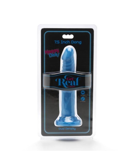 GET REAL - HAPPY DICKS DONG 19 CM AZUL