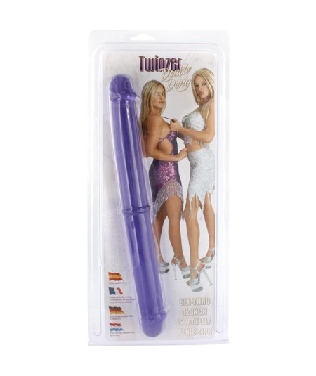 SEVENCREATIONS DOBLE PENE DE 30 CM MORADO