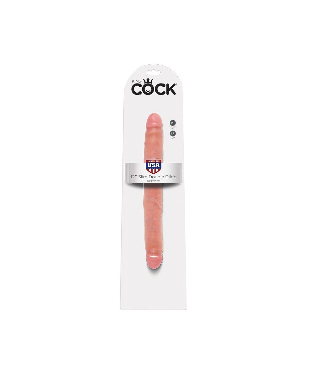 KING COCK DILDO DOBLE NATURAL 30 CM