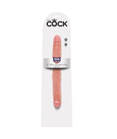 KING COCK DILDO DOBLE NATURAL 30 CM