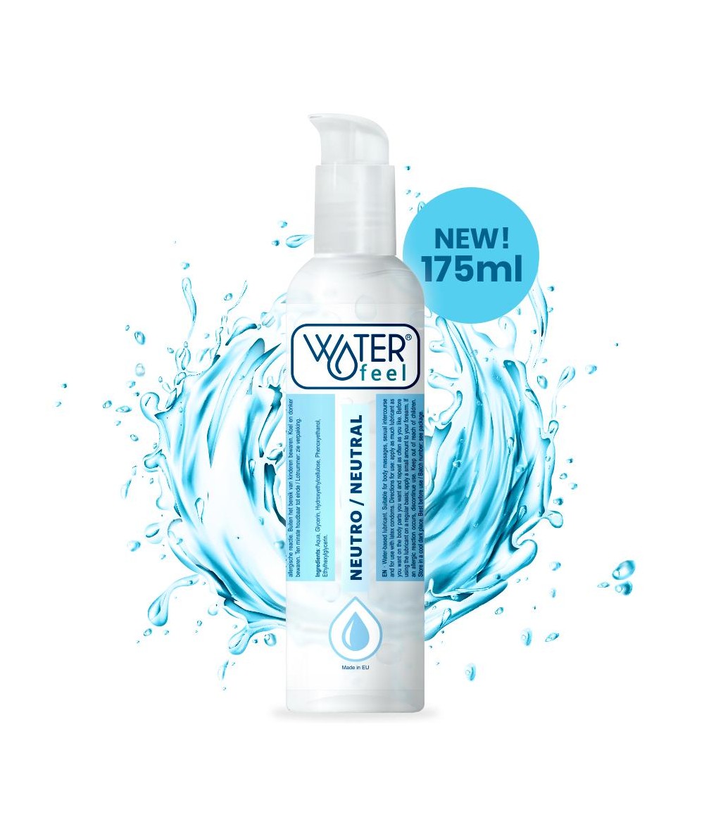 WATERFEEL LUBRICANTE NATURAL 175 ML EN IT NL FR DE