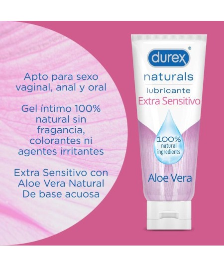 DUREX - NATURALS LUBRICANTE EXTRA SENSITIVO 100 ML