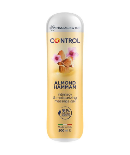 CONTROL MASAJE GEL 3 EN 1 LECHE DE ALMENDRA 200 ML