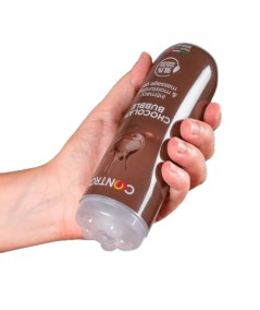 CONTROL GEL DE MASAJE 3 EN 1 CHOCOLATE BUBBLE 200 ML