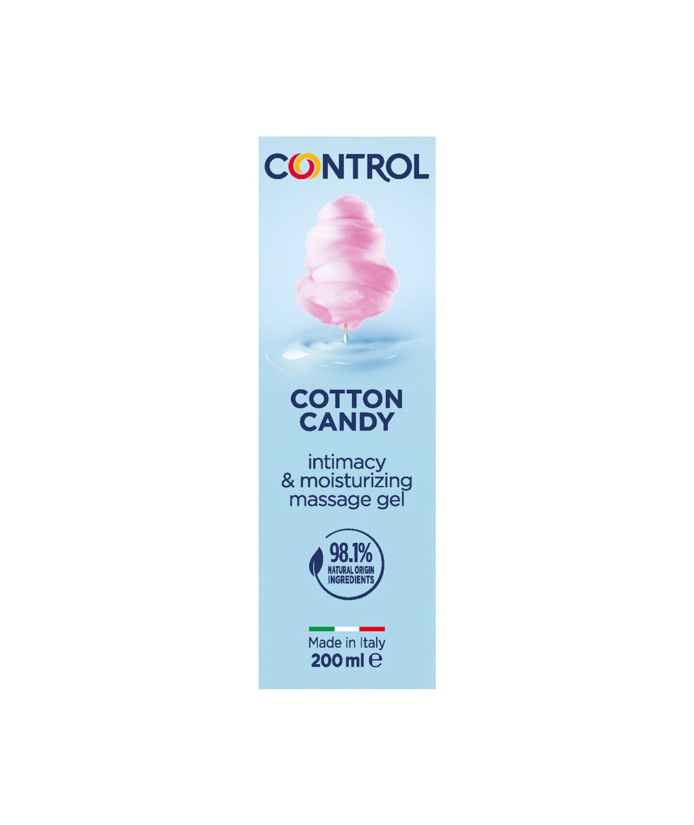 CONTROL MASAJE GEL 3 EN 1 ALGODÓN DE AZÚCAR 200 ML