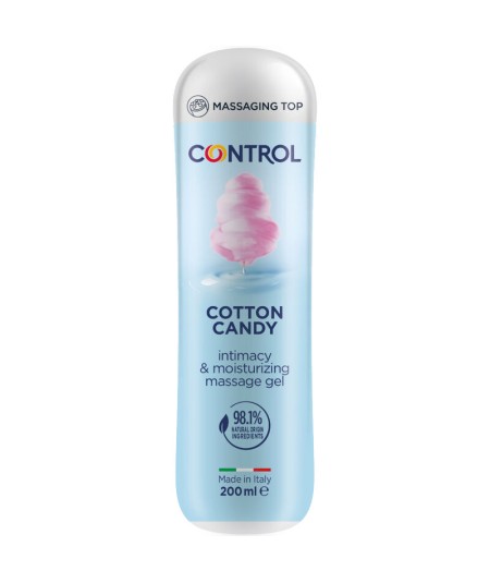 CONTROL MASAJE GEL 3 EN 1 ALGODÓN DE AZÚCAR 200 ML