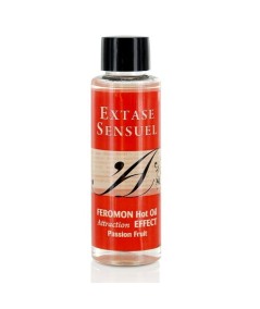 EXTASE SENSUEL A.DE MASAJE EFECTO CALOR CON FEROMONAS FRUTA DE LA PASION 100ML