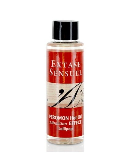 EXTASE SENSUEL A. DE MASAJE EFECTO CALOR CON FEROMONAS PIRULET 100ML