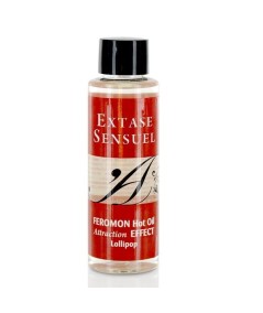 EXTASE SENSUEL A. DE MASAJE EFECTO CALOR CON FEROMONAS PIRULET 100ML