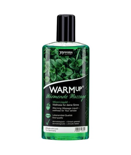 JOYDIVISION WARMUP GEL MASAJE EFECTO CALOR - MENTA 150 ML