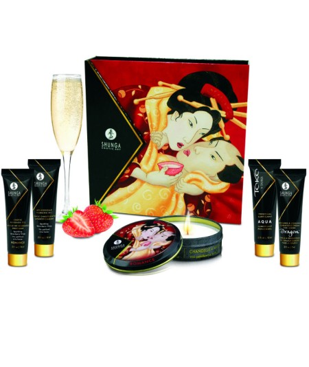 KIT SECRET GEISHA FRESAS Y CAVA