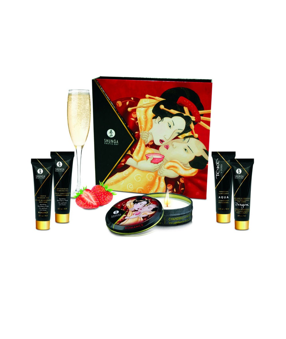 KIT SECRET GEISHA FRESAS Y CAVA