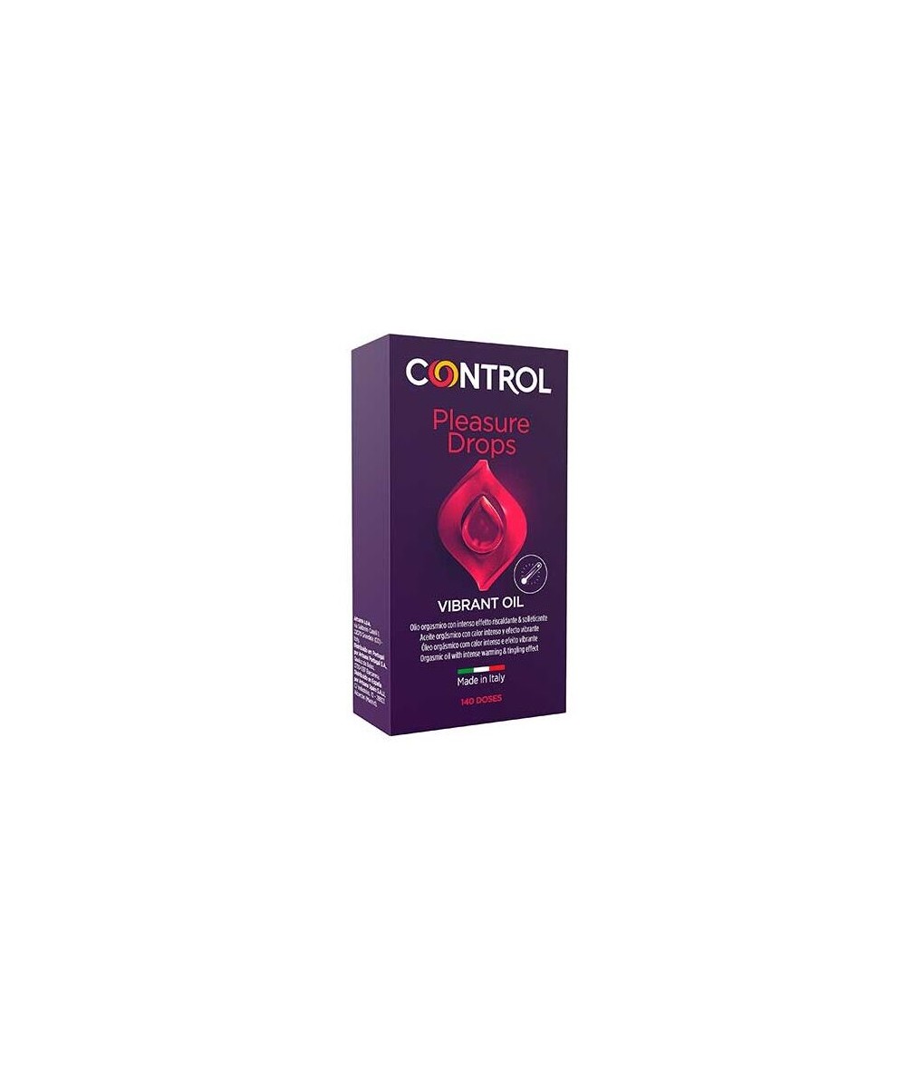 CONTROL PLEASURE DROPS ACEITE VIBRADOR