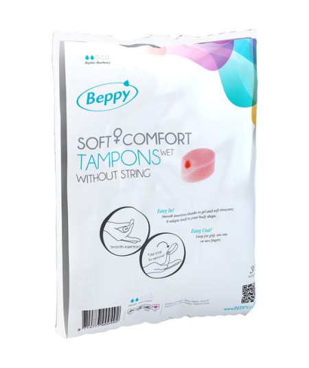 BEPPY - TAMPONES LUBRICADOS 30 UDS