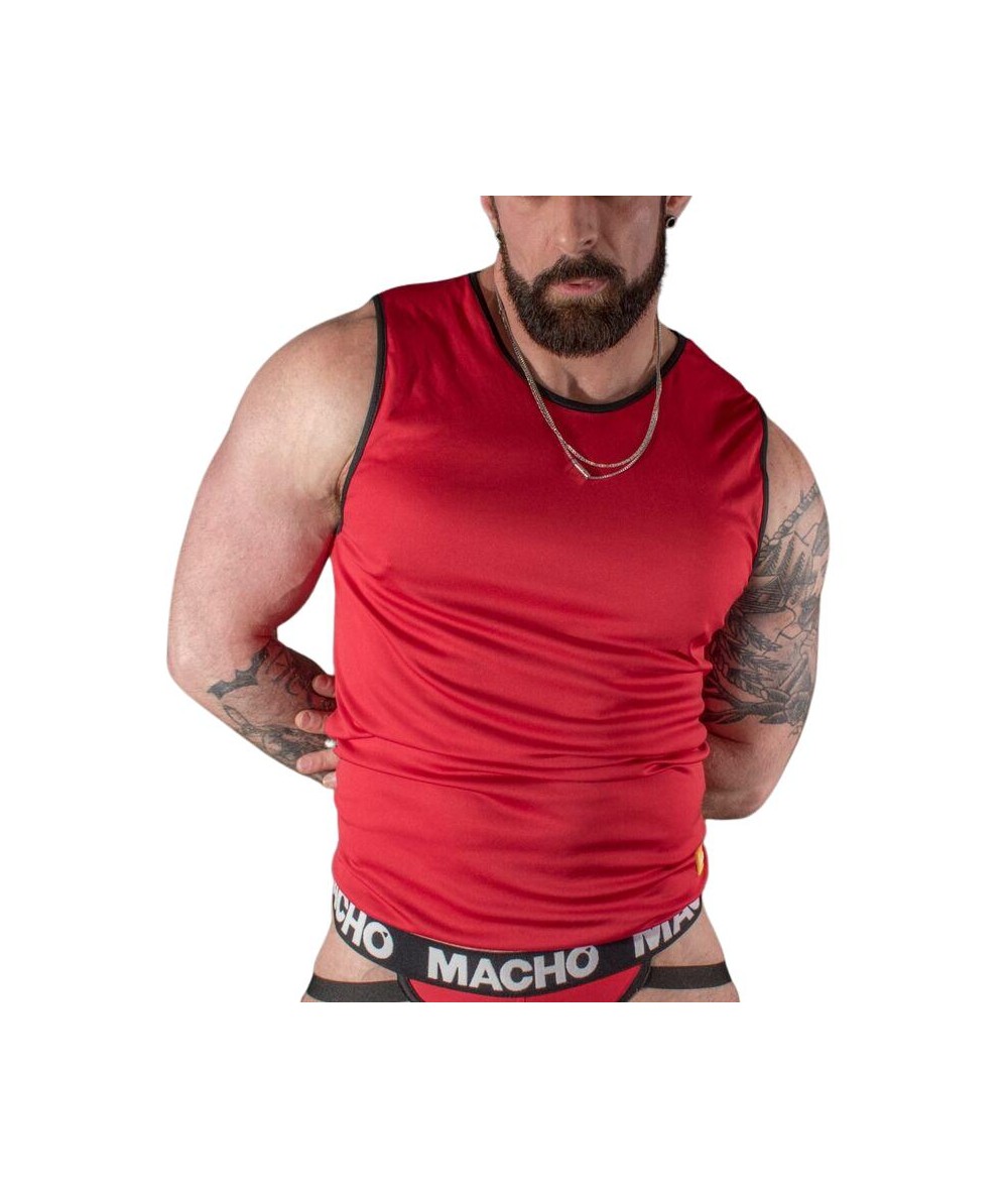 MACHO CAMISETA ROJA L/XL