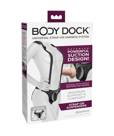 PIPEDREAM - BODY DOCK STRAP-ON SUSPENDERS