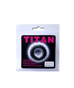 BAILE TITAN COCKRING BLACK 2CM