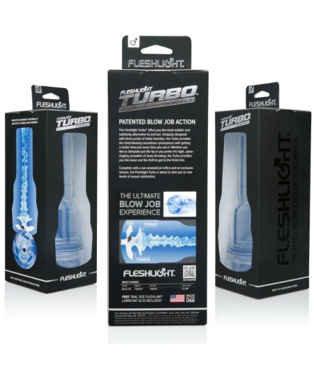 FLESHLIGHT TURBO THRUST BLUE ICE