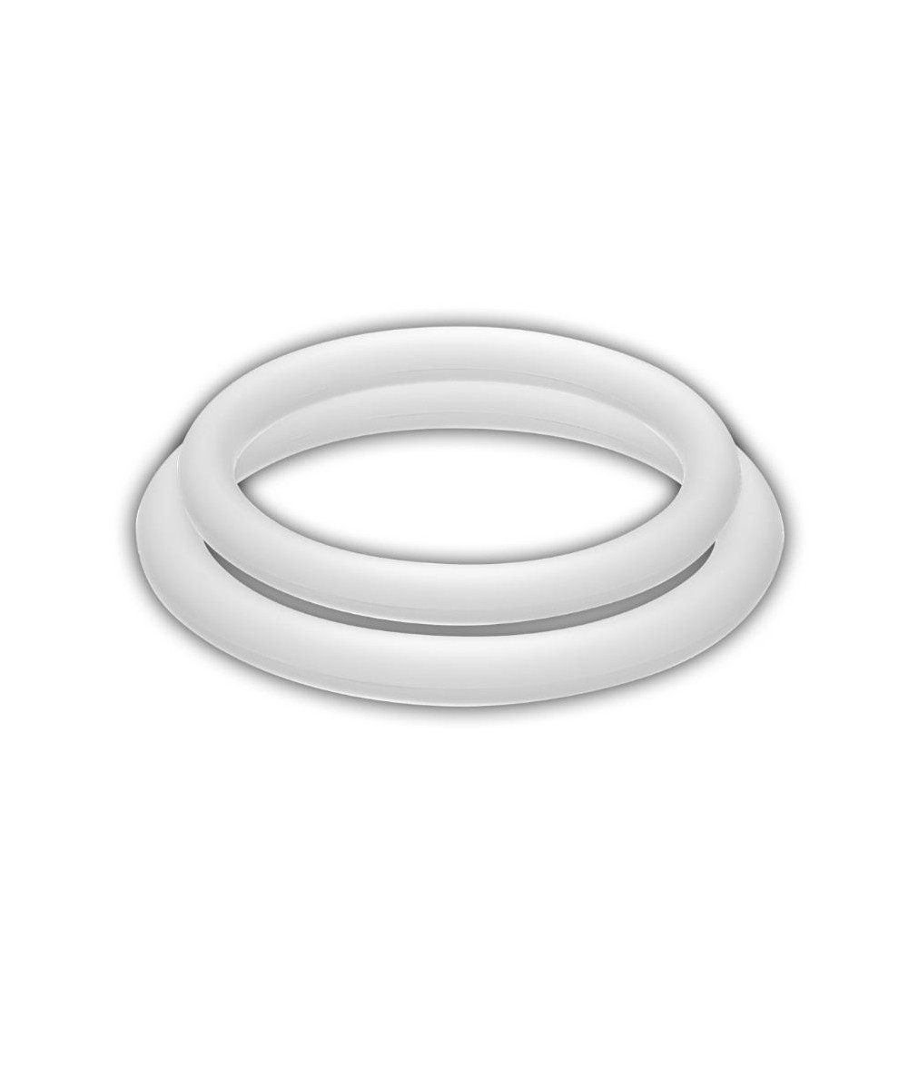 POTENZ DUO ANILLOS PARA PENE BLANCO - M