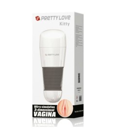 PRETTY LOVE KITTY MASTURBADOR BLANCO VAGINA