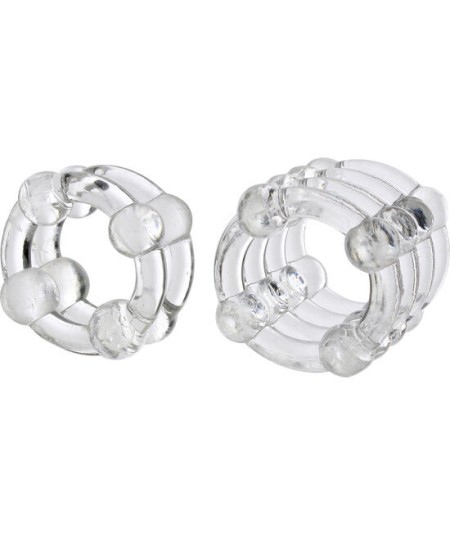 COLT ENHANCER RINGS ANILLOS PARA EL PENE TRANSPARENTES