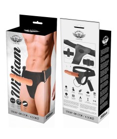 HARNESS ATTRACTION - ÁRNES HUECO WILLIAN CON VIBRADOR 17 X 4.5CM