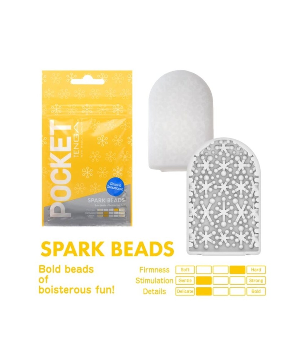 TENGA SPARK BEARDS MASTURBADOR POCKET