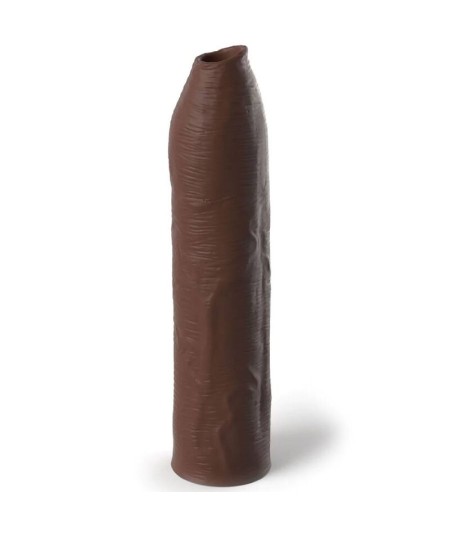 PIPEDREAMS EXTENSION SLEEVE UNCUT 17,78 CM BROWN