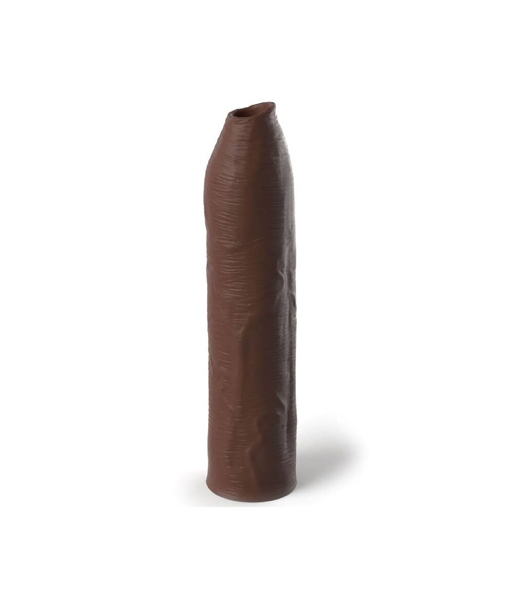 PIPEDREAMS EXTENSION SLEEVE UNCUT 17,78 CM BROWN